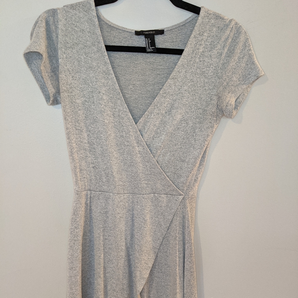 Grey Short Dress